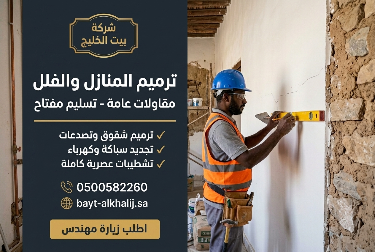 الترميمات العامة